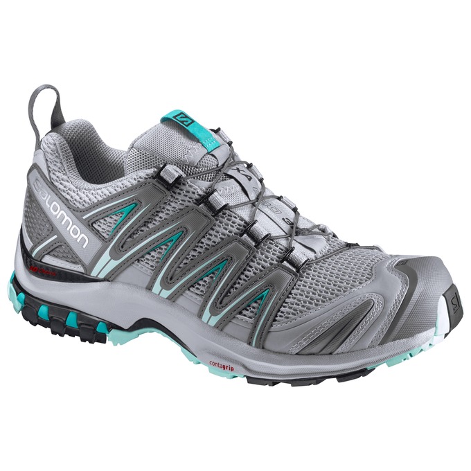 SALOMON XA PRO 3D W Philippines - Women's Trail Running Shoes - Silver | 451329-EIM